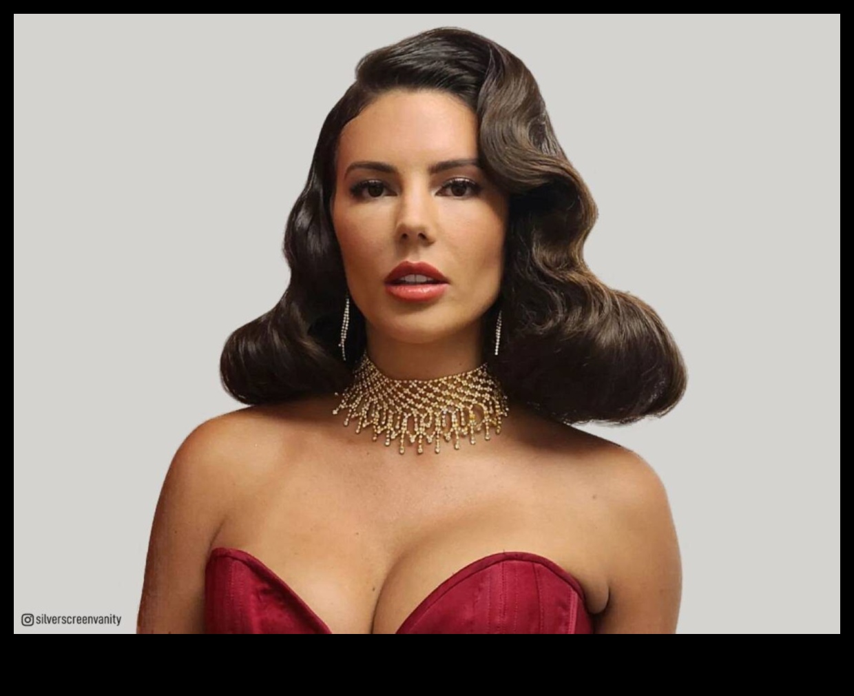 Vintage Glamour: Αναζωογονώντας ρετρό στυλ σε μεσαίου μήκους μαλλιά