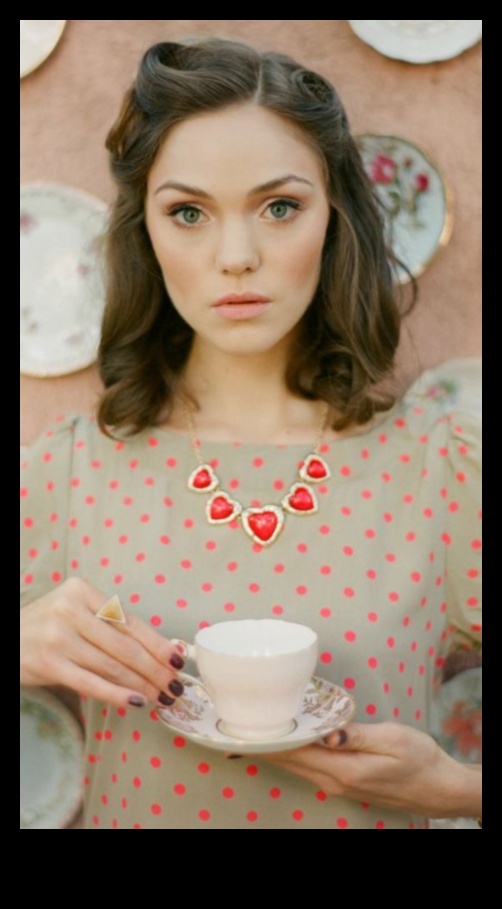 Vintage Glamour: Αναζωογονώντας ρετρό στυλ σε μεσαίου μήκους μαλλιά