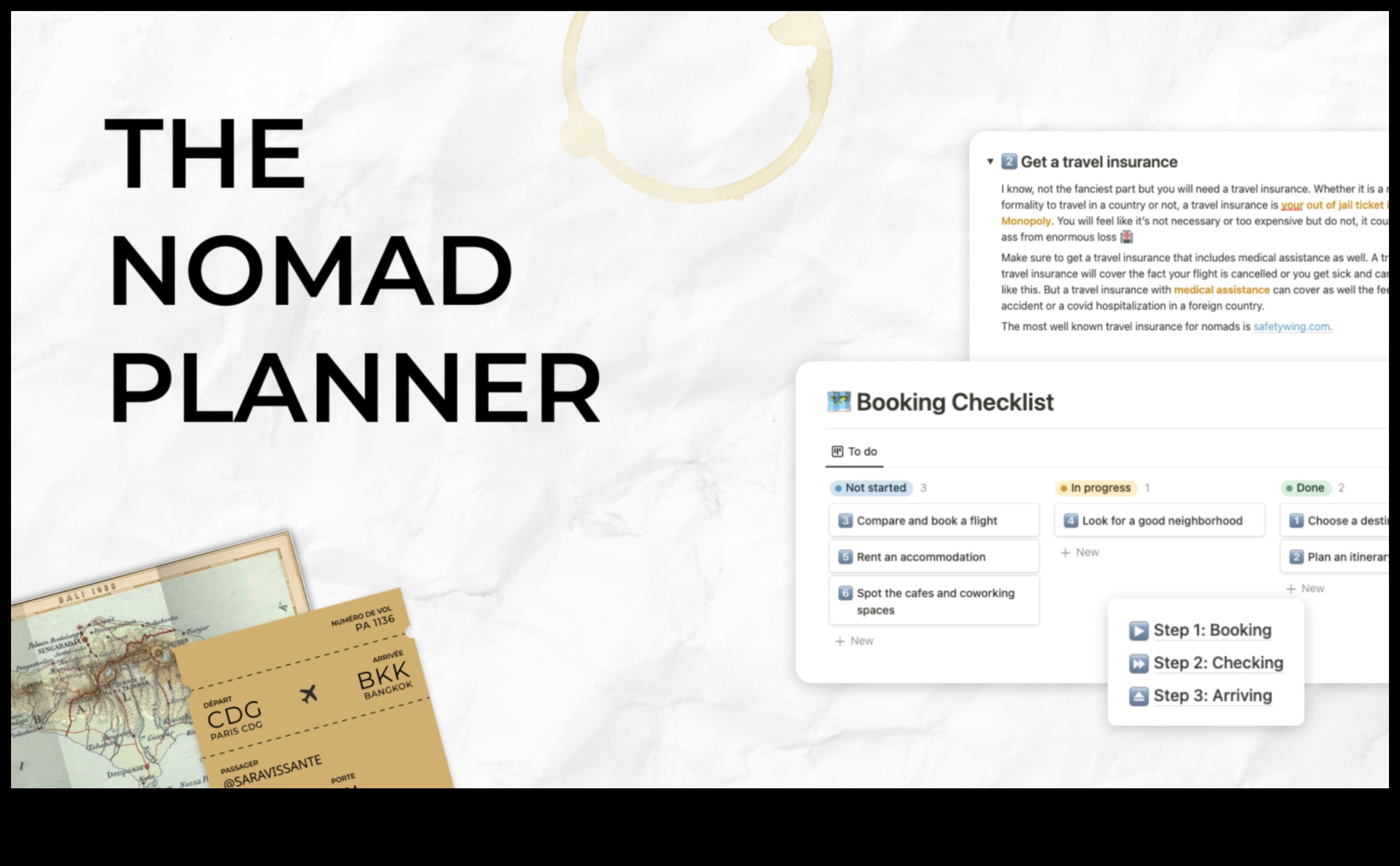 NomadNirvana: Εύρεση ευδαιμονίας στον απρόσκοπτο σχεδιασμό ταξιδιού