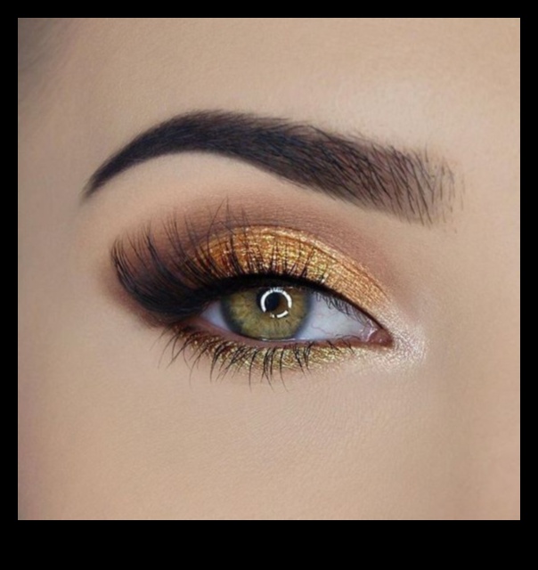 Golden Glam: Αγκαλιάζοντας ζεστούς τόνους στην παλέτα βραδινού μακιγιάζ σας