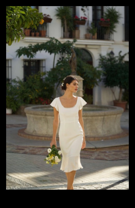 Sleek Simplicity: Μοντέρνα νυφική ​​ενδυμασία που αποκαλύφθηκε