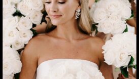 Glamour in White: Ethereal Bridal Beauty