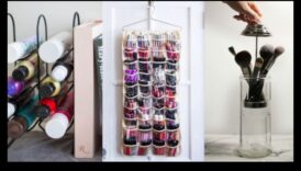 Hacks αποθήκευσης εργαλείων μακιγιάζ: Δημιουργικοί τρόποι για να διατηρήσετε τη συλλογή σας σε τάξη