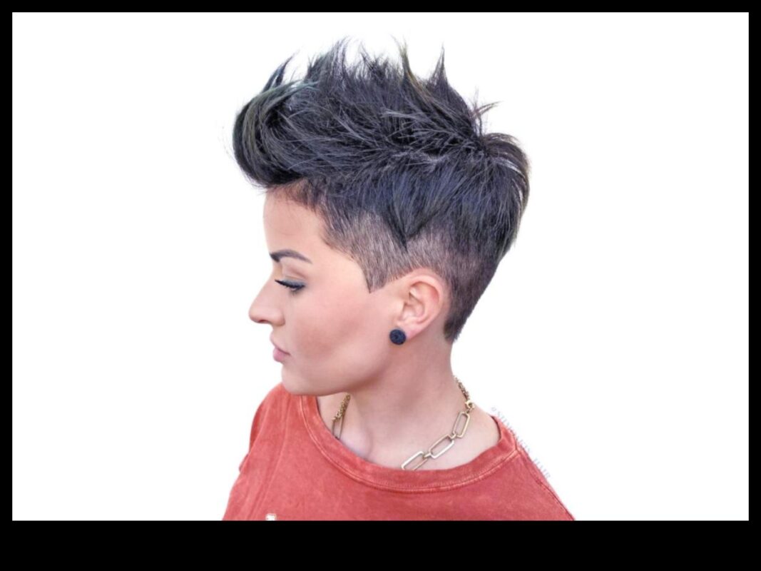 Edgy Elegance: Rocking κοντά κουρέματα με στάση